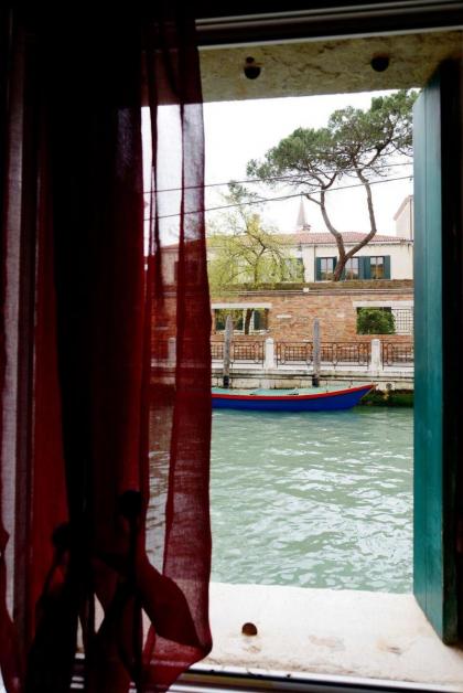 Canal view near Biennale Wi fi Venice